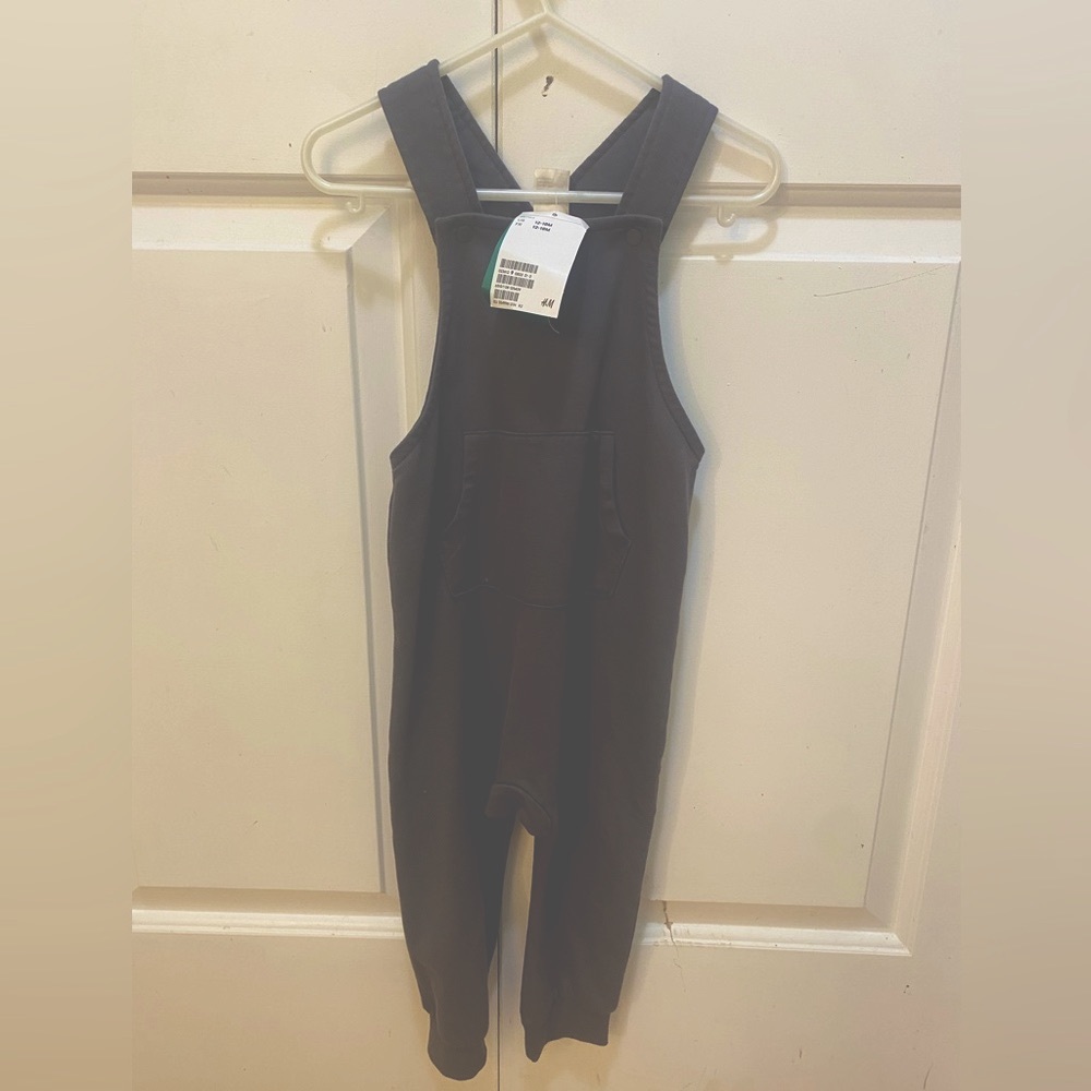 H+M Knit Overalls 12-18 mos. NWT